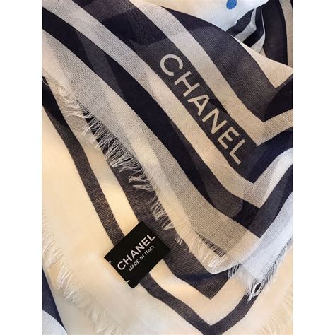 chanel scarf cashmere.